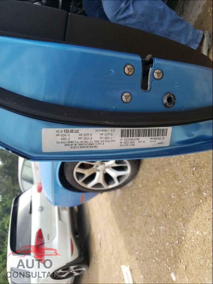 DODGE CHALLENGER 2016 - 2C3CDZAG0GH107948
