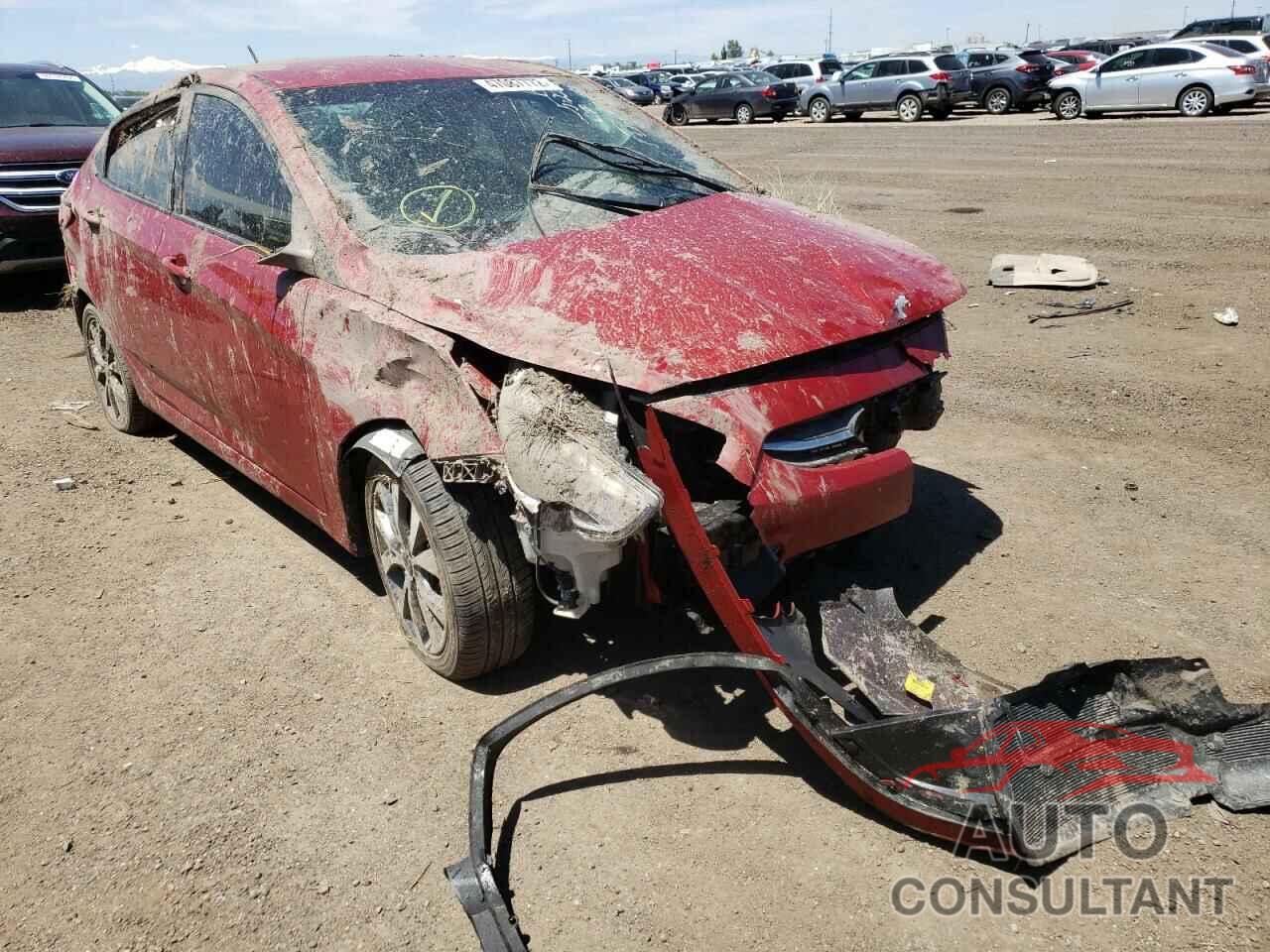 HYUNDAI ACCENT 2017 - KMHCT4AE3HU374964