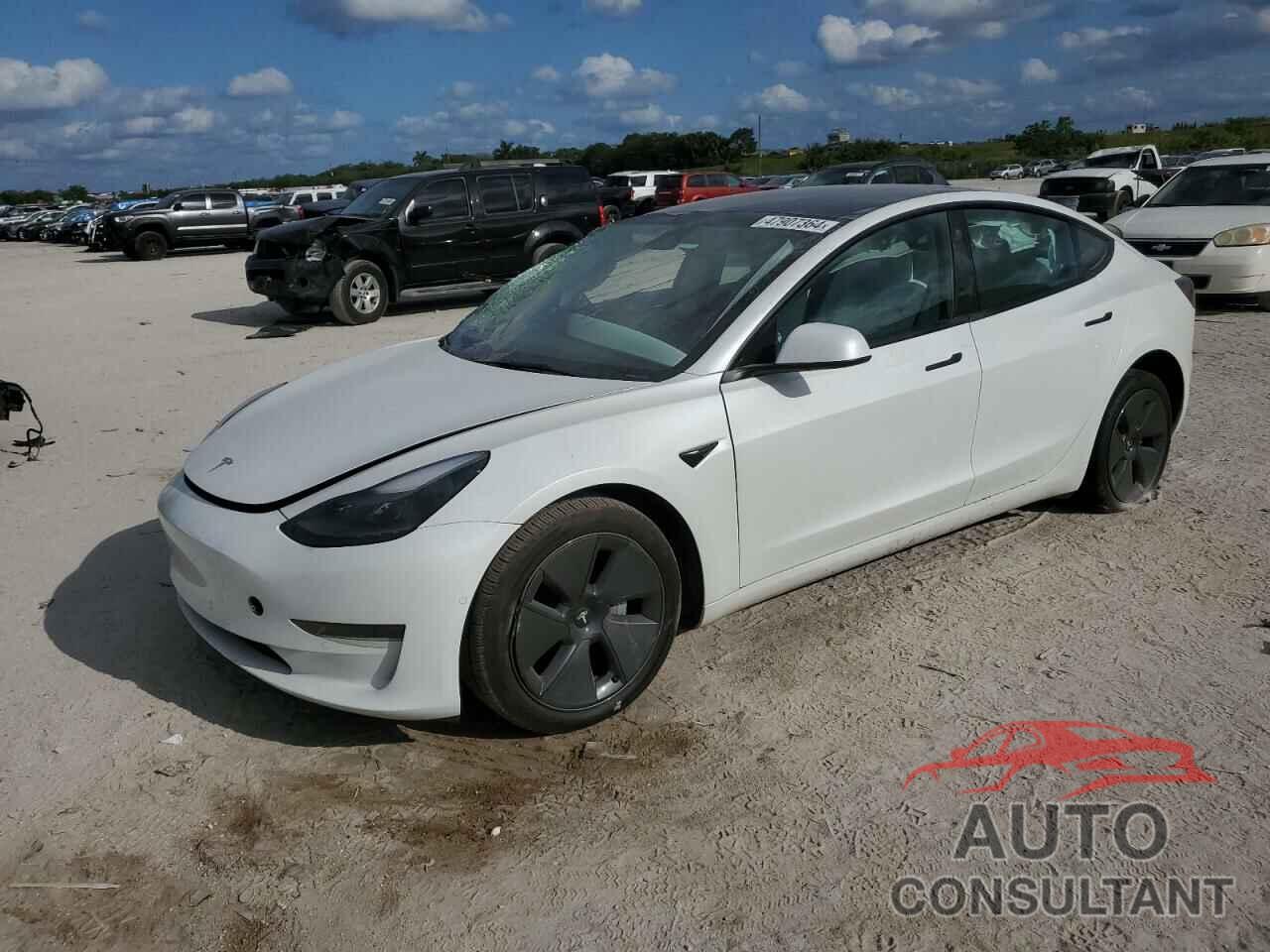 TESLA MODEL 3 2022 - 5YJ3E1EA6NF347895