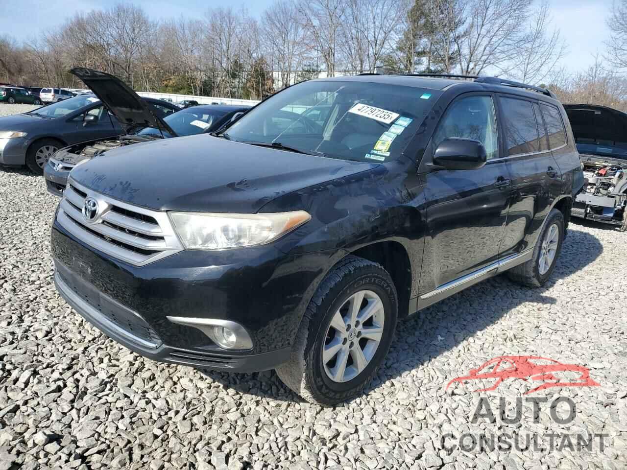 TOYOTA HIGHLANDER 2012 - 5TDBK3EH1CS095219