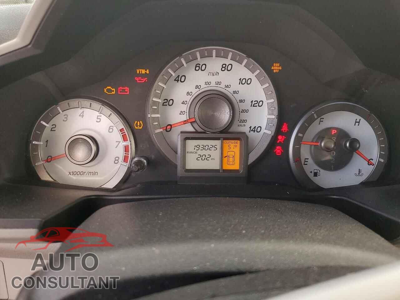 HONDA PILOT 2012 - 5FNYF4H79CB072489