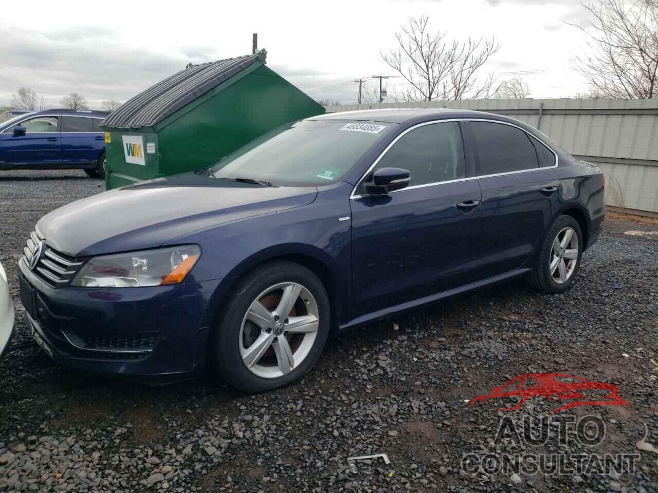 VOLKSWAGEN PASSAT 2014 - 1VWAT7A34EC027007