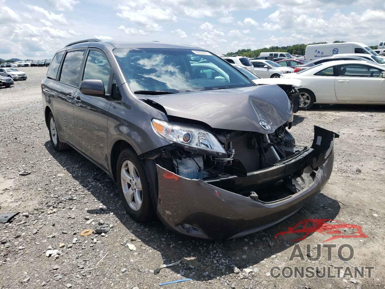 TOYOTA SIENNA 2017 - 5TDKZ3DC5HS823780