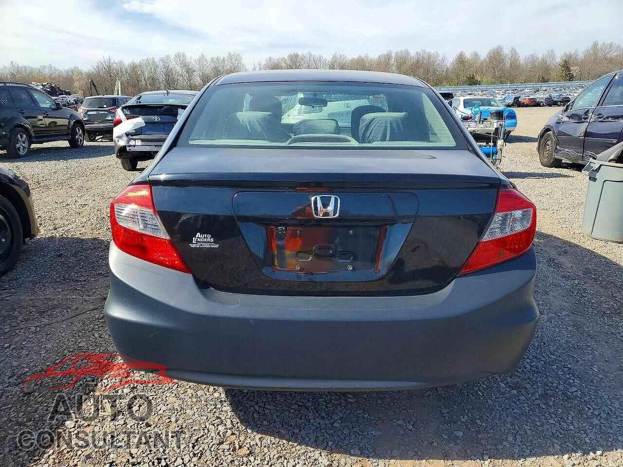 HONDA CIVIC 2012 - 19XFB2F51CE366502