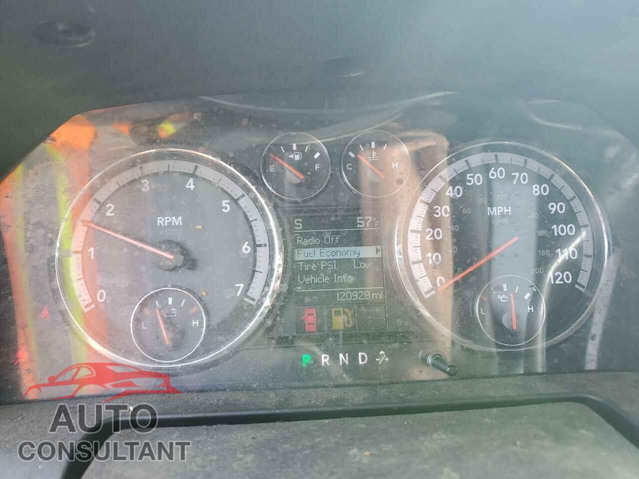 DODGE RAM 1500 2012 - 1C6RD7GP4CS166383