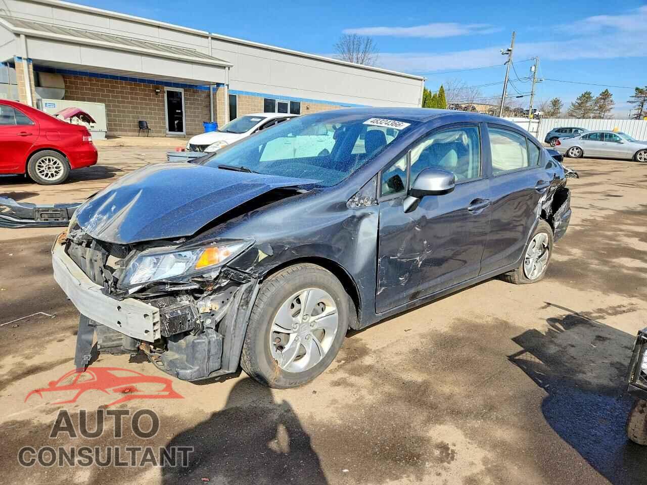 HONDA CIVIC 2013 - 2HGFB2F55DH554432