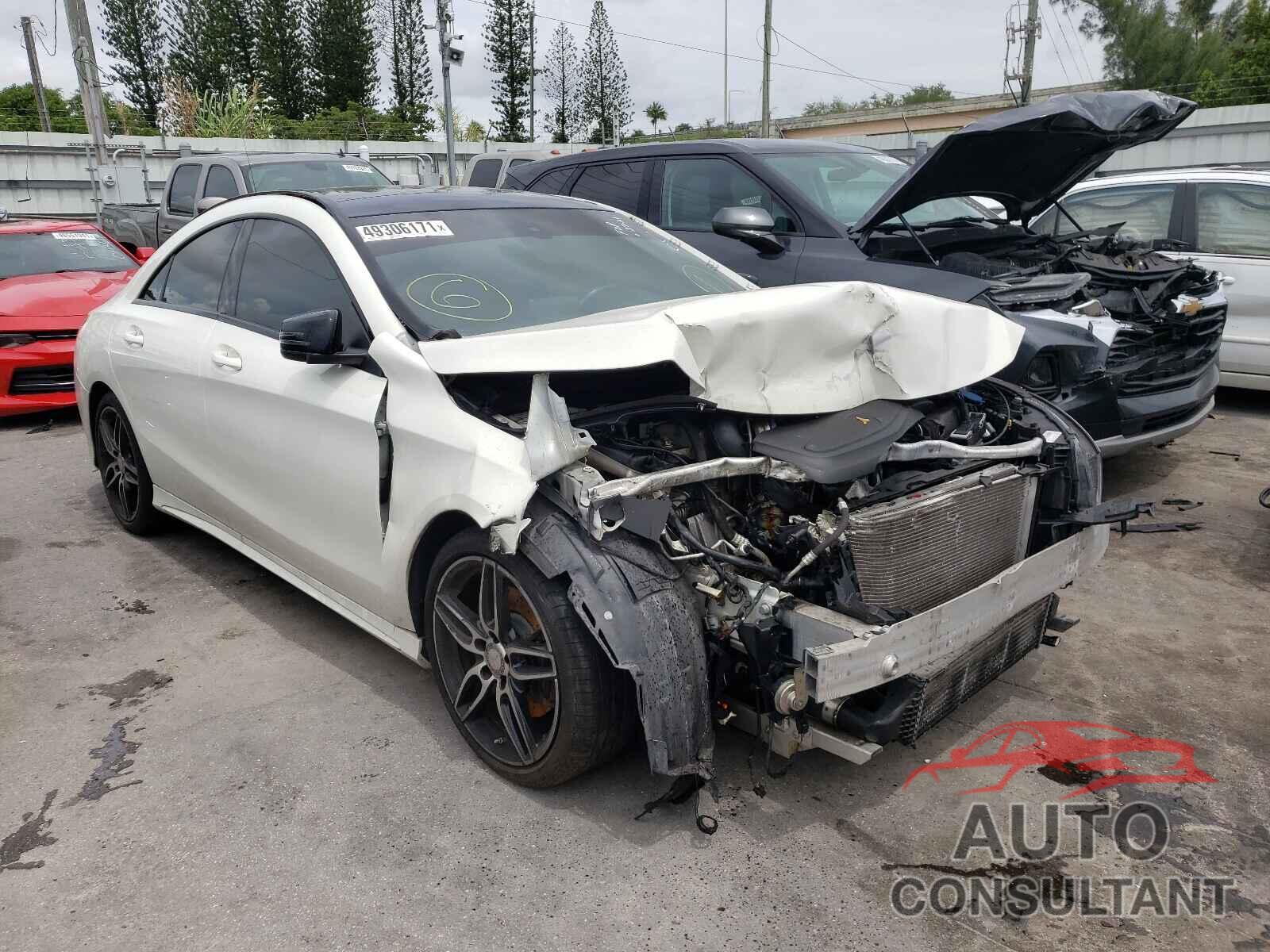 MERCEDES-BENZ CLA-CLASS 2017 - WDDSJ4EB0HN467138