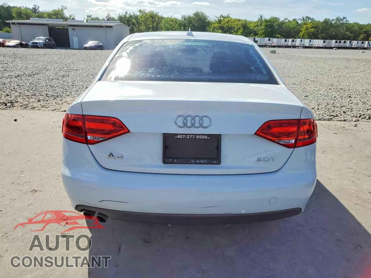 AUDI A4 2012 - WAUAFAFL2CA120078