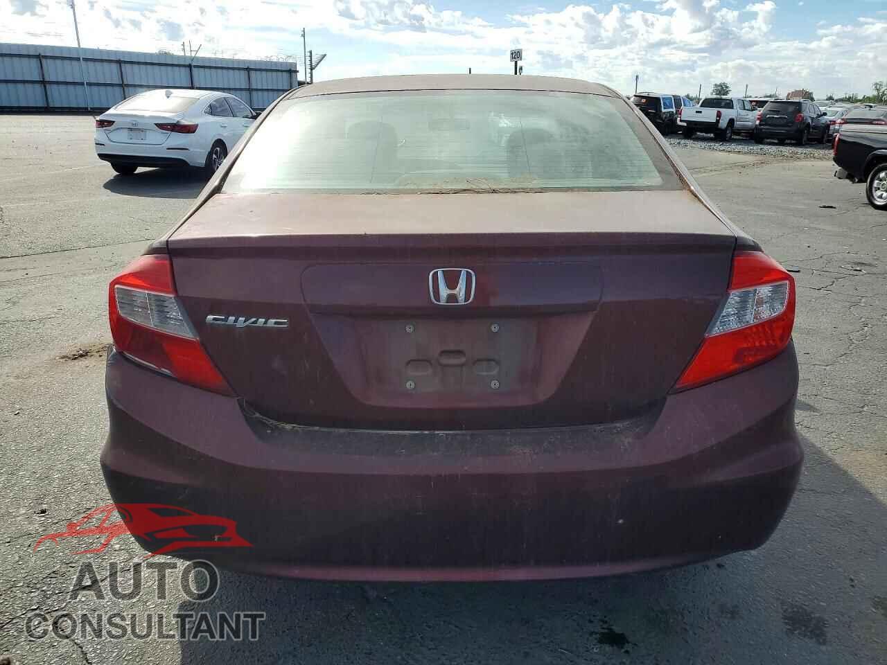 HONDA CIVIC 2012 - 19XFB2F54CE320615