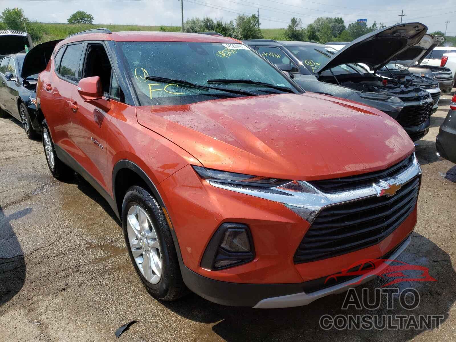 CHEVROLET BLAZER 2021 - 3GNKBCRS6MS506415