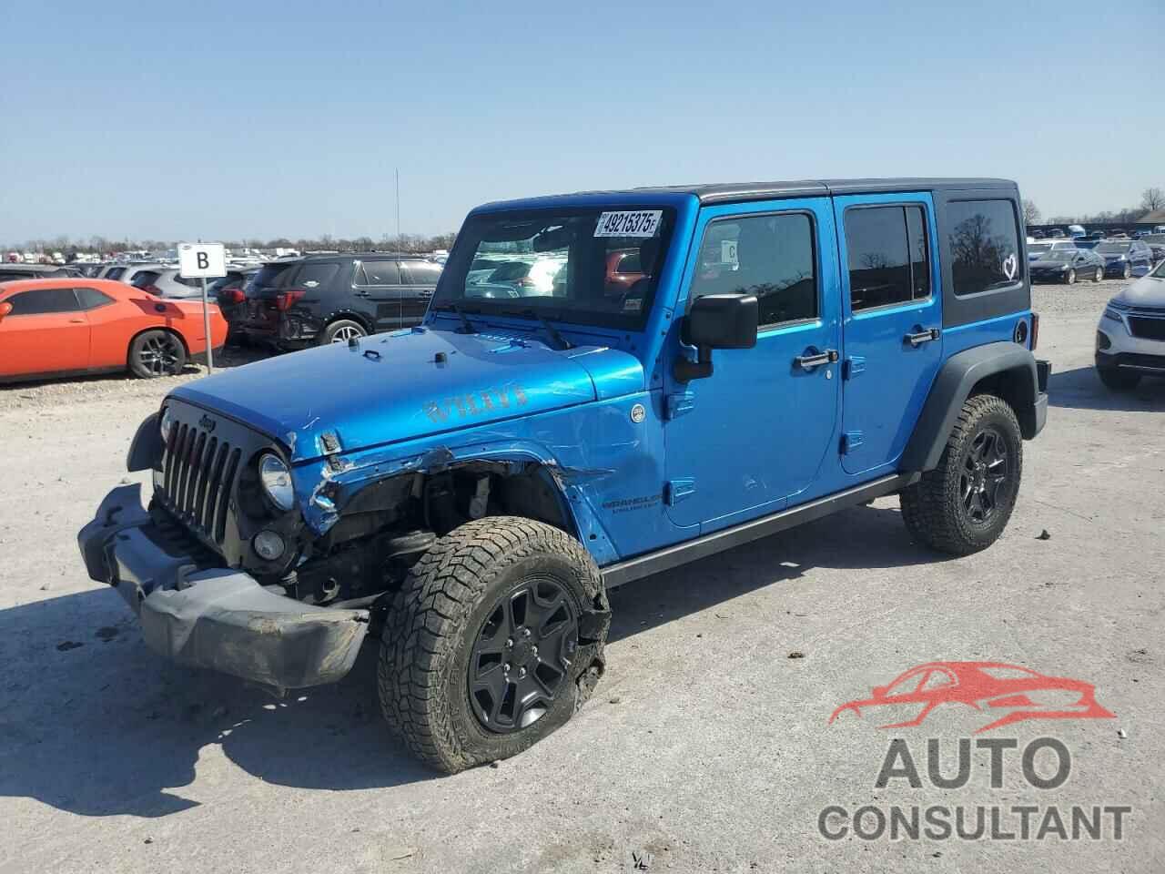 JEEP WRANGLER 2016 - 1C4BJWDG3GL296463