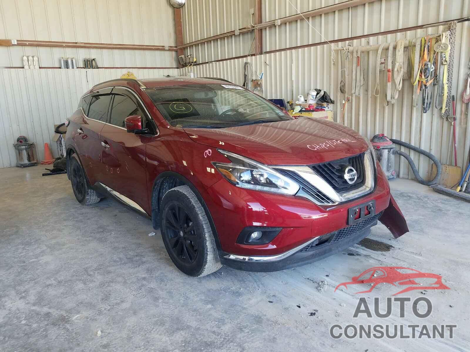 NISSAN MURANO 2018 - 5N1AZ2MG9JN203353