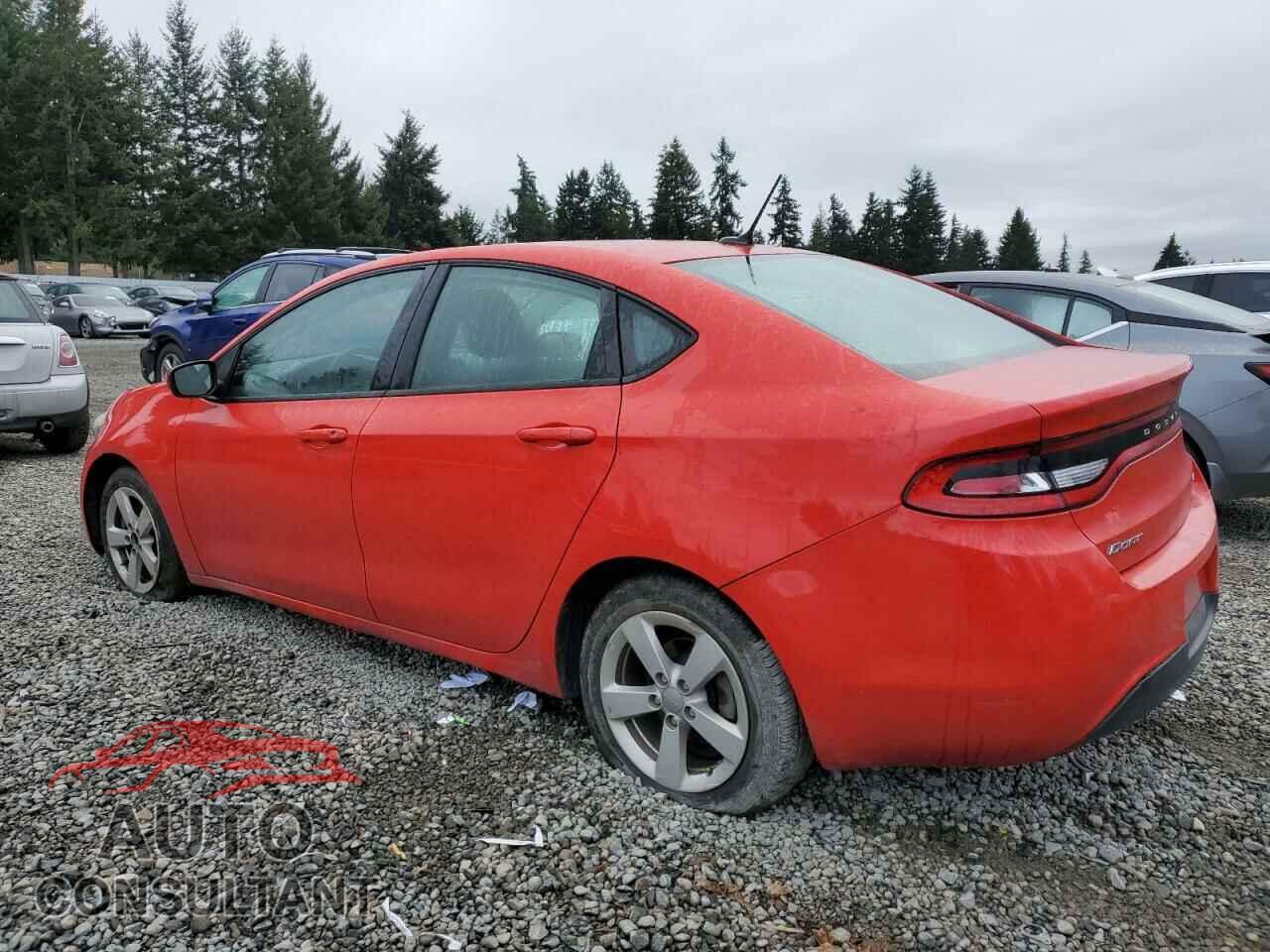 DODGE DART 2016 - 1C3CDFBBXGD661237