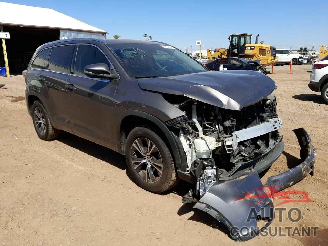 TOYOTA HIGHLANDER 2016 - 5TDKKRFH7GS149338