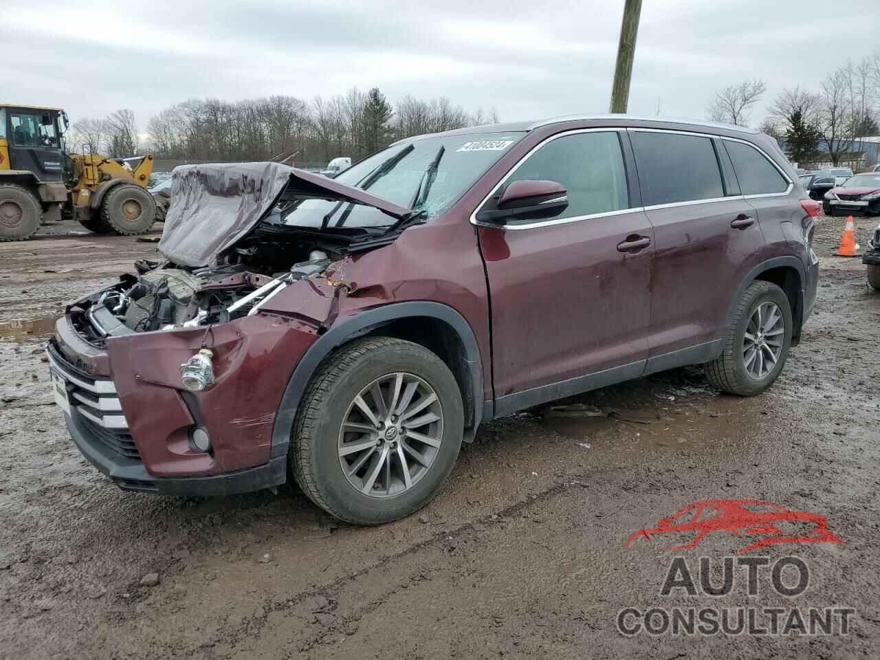 TOYOTA HIGHLANDER 2019 - 5TDJZRFH1KS968796