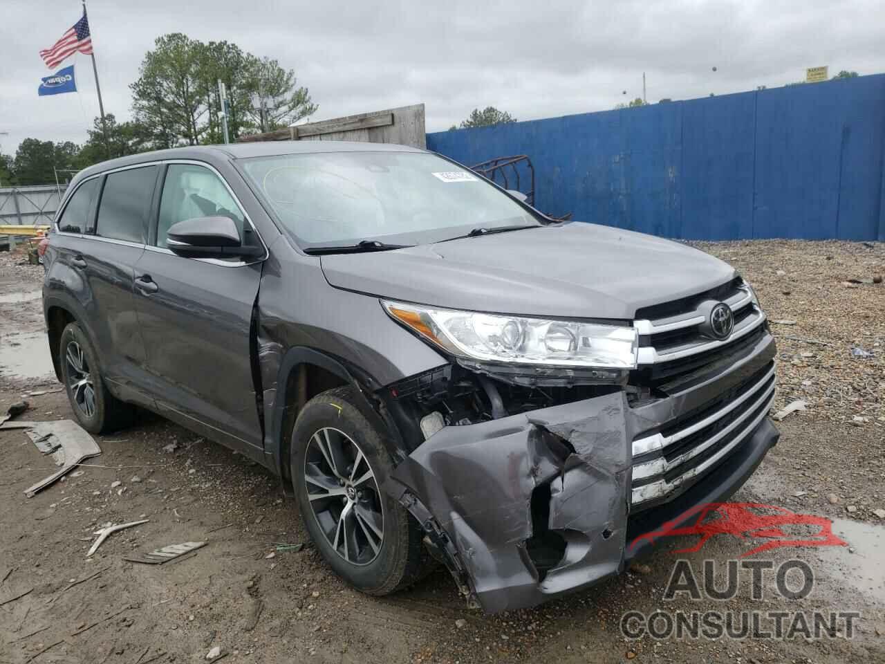 TOYOTA HIGHLANDER 2017 - 5TDZZRFH0HS230256