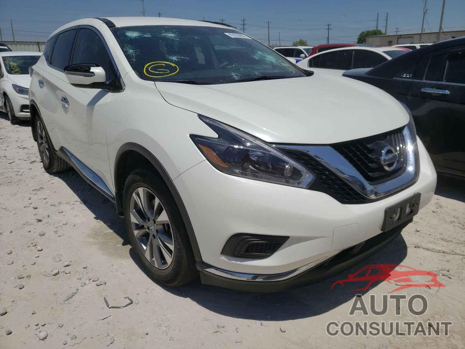 NISSAN MURANO 2018 - 5N1AZ2MG8JN138835