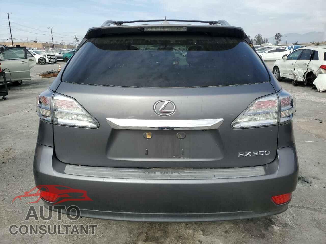 LEXUS RX350 2012 - 2T2ZK1BA7CC069030