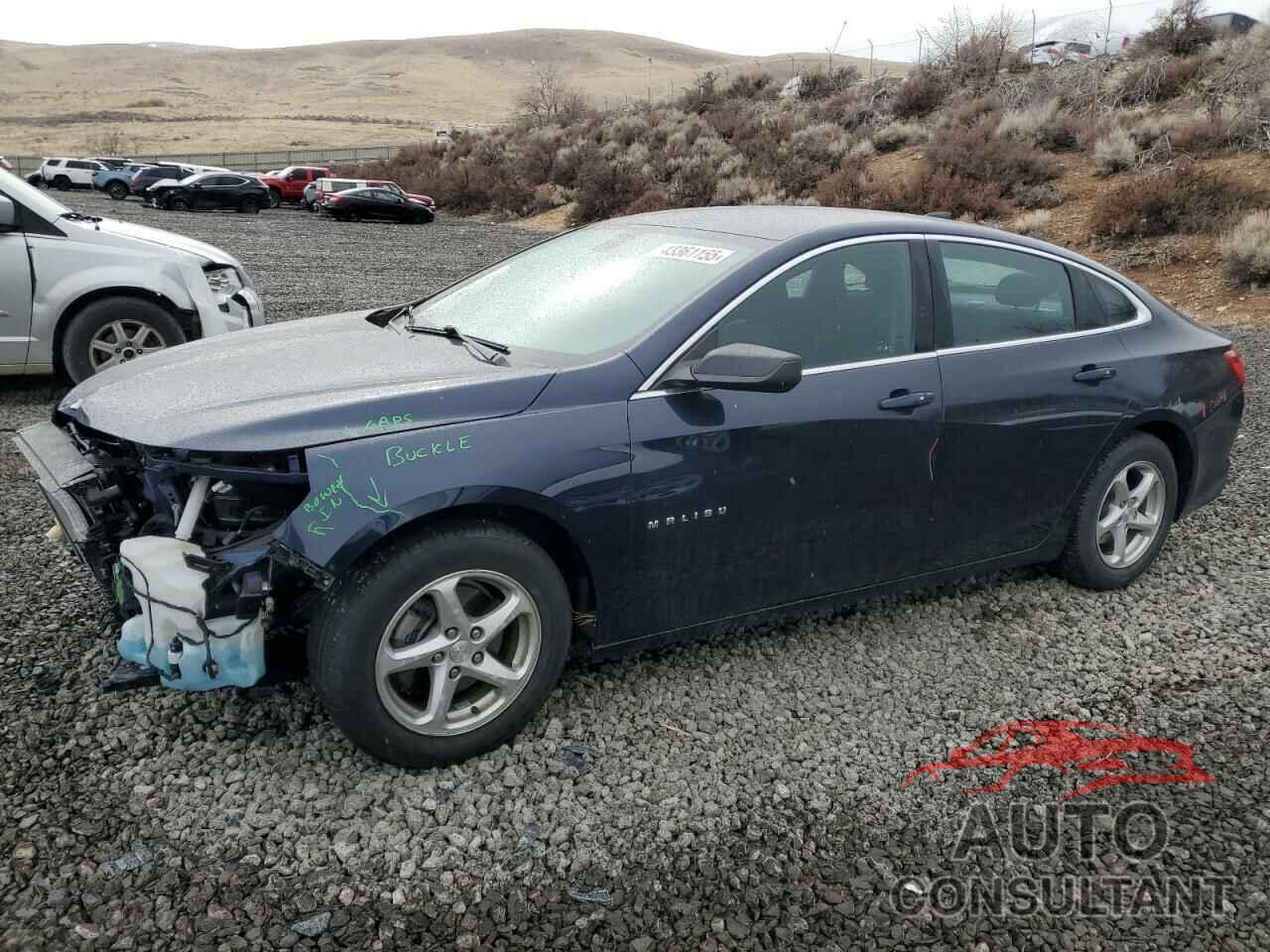 CHEVROLET MALIBU 2017 - 1G1ZB5ST4HF195415