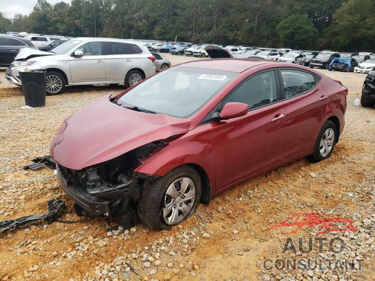 HYUNDAI ELANTRA 2016 - 5NPDH4AE5GH667803
