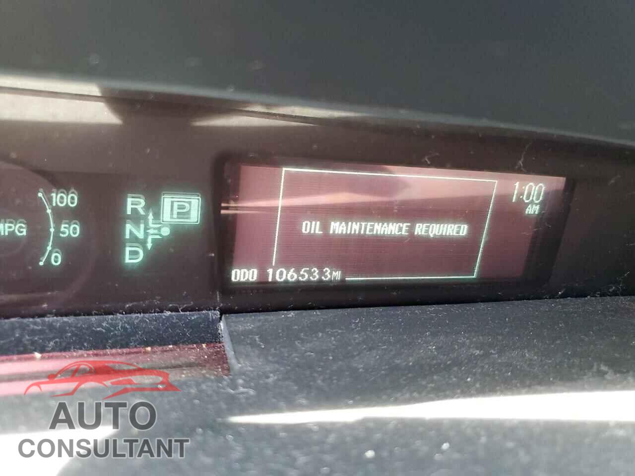 TOYOTA PRIUS 2011 - JTDKN3DU5B0286830