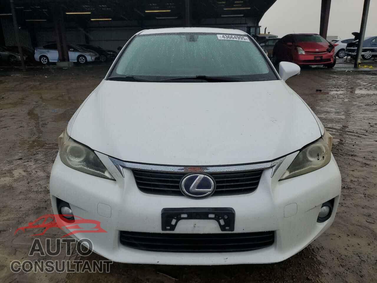 LEXUS CT 200 2013 - JTHKD5BH2D2124907