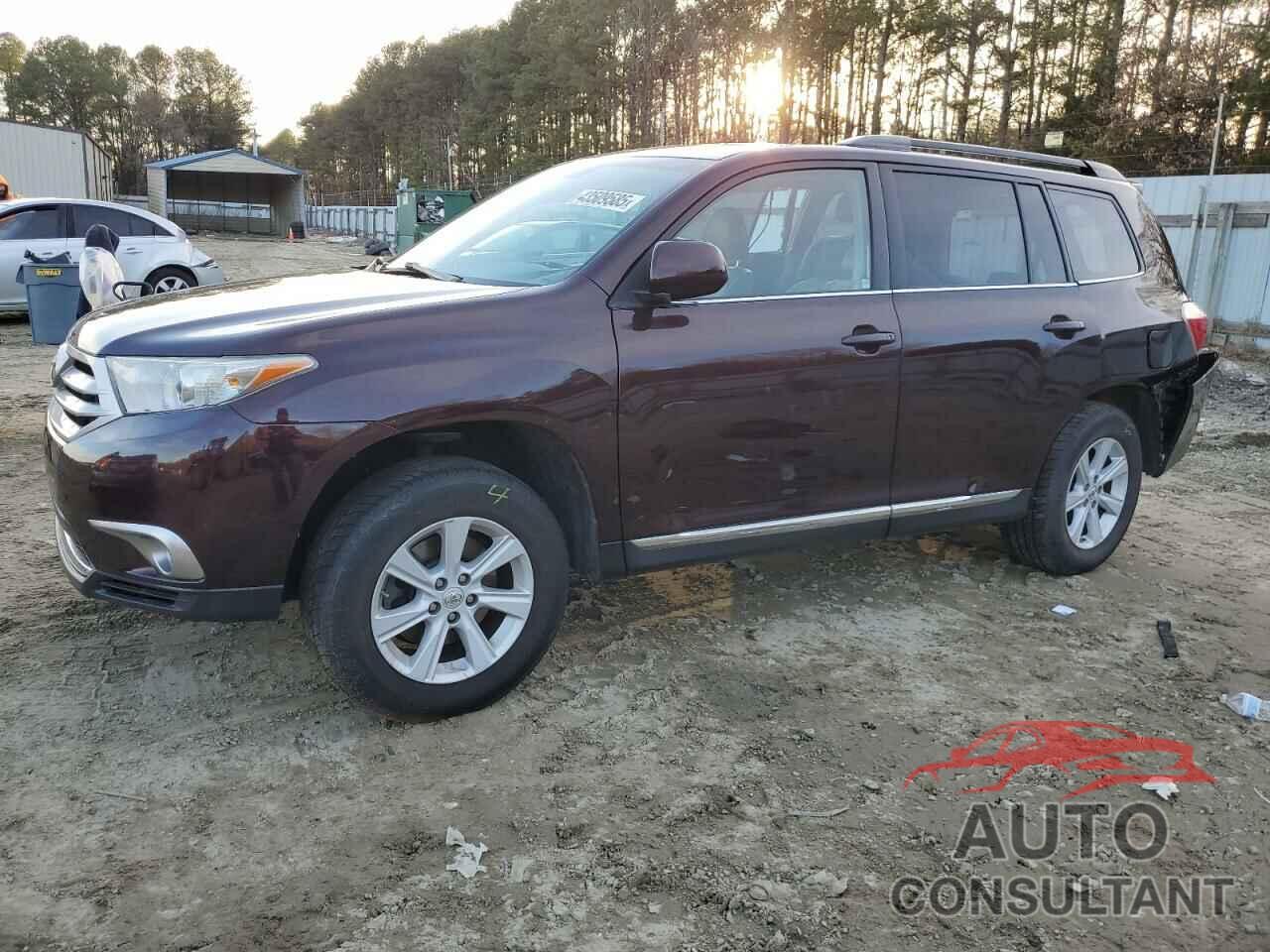 TOYOTA HIGHLANDER 2013 - 5TDBK3EHXDS200535