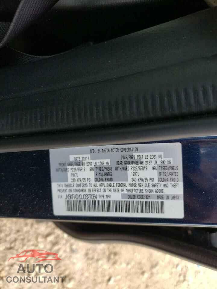 MAZDA CX-5 2018 - JM3KFADM0J0327064