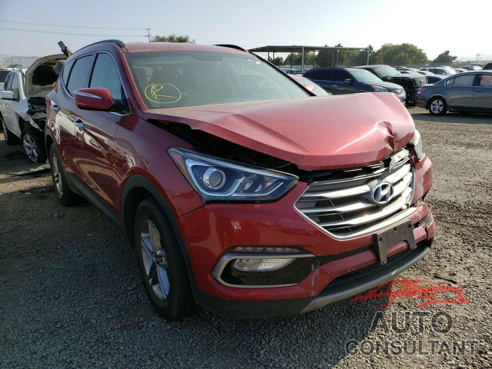 HYUNDAI SANTA FE 2018 - 5XYZU3LB7JG523425