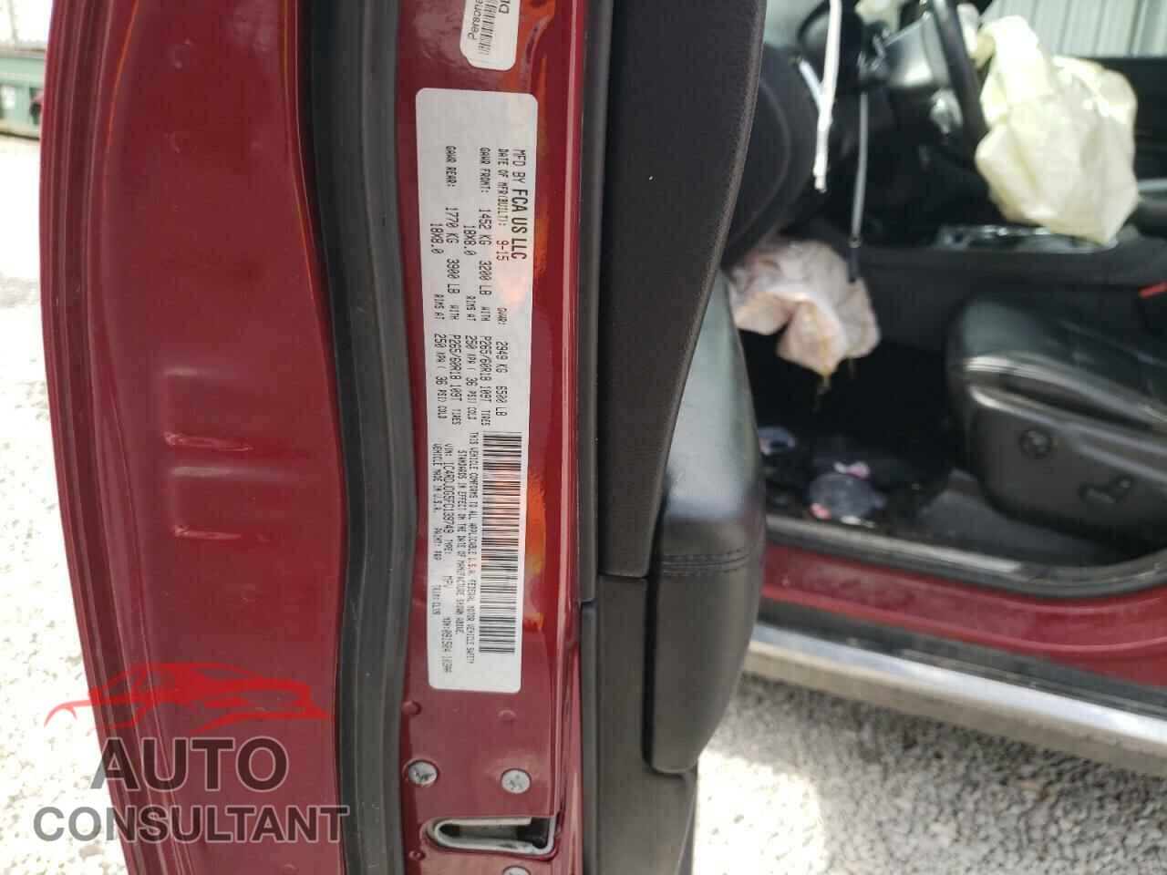 DODGE DURANGO 2015 - 1C4RDJDG5FC139749