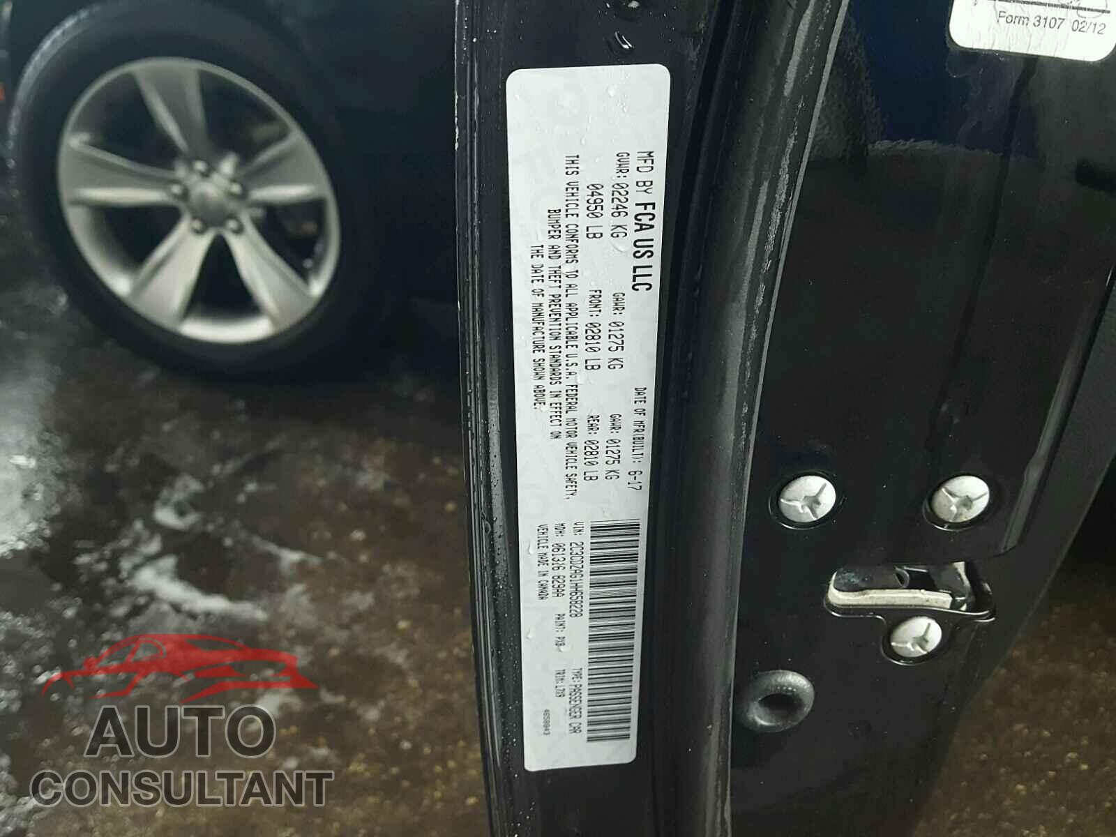 DODGE CHALLENGER 2017 - 2C3CDZAG1HH658228