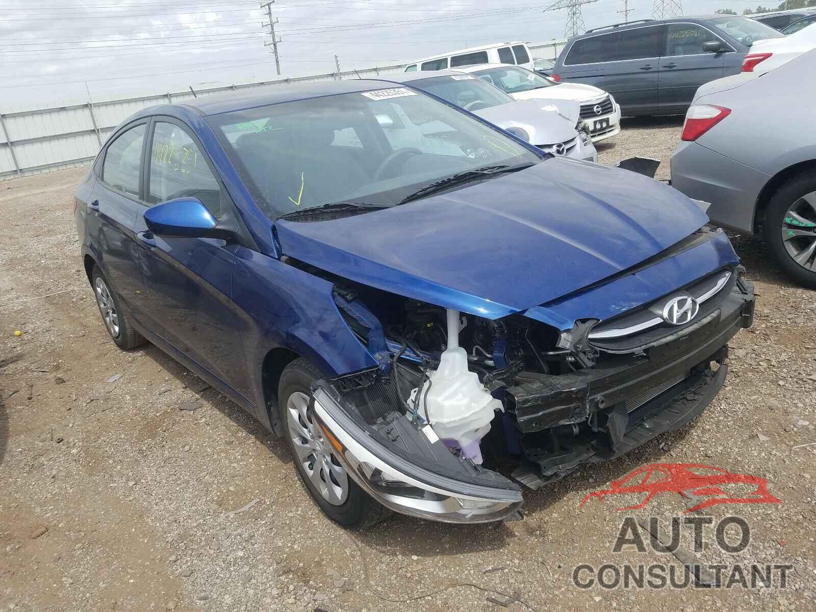 HYUNDAI ACCENT 2016 - KMHCT4AE7GU989354