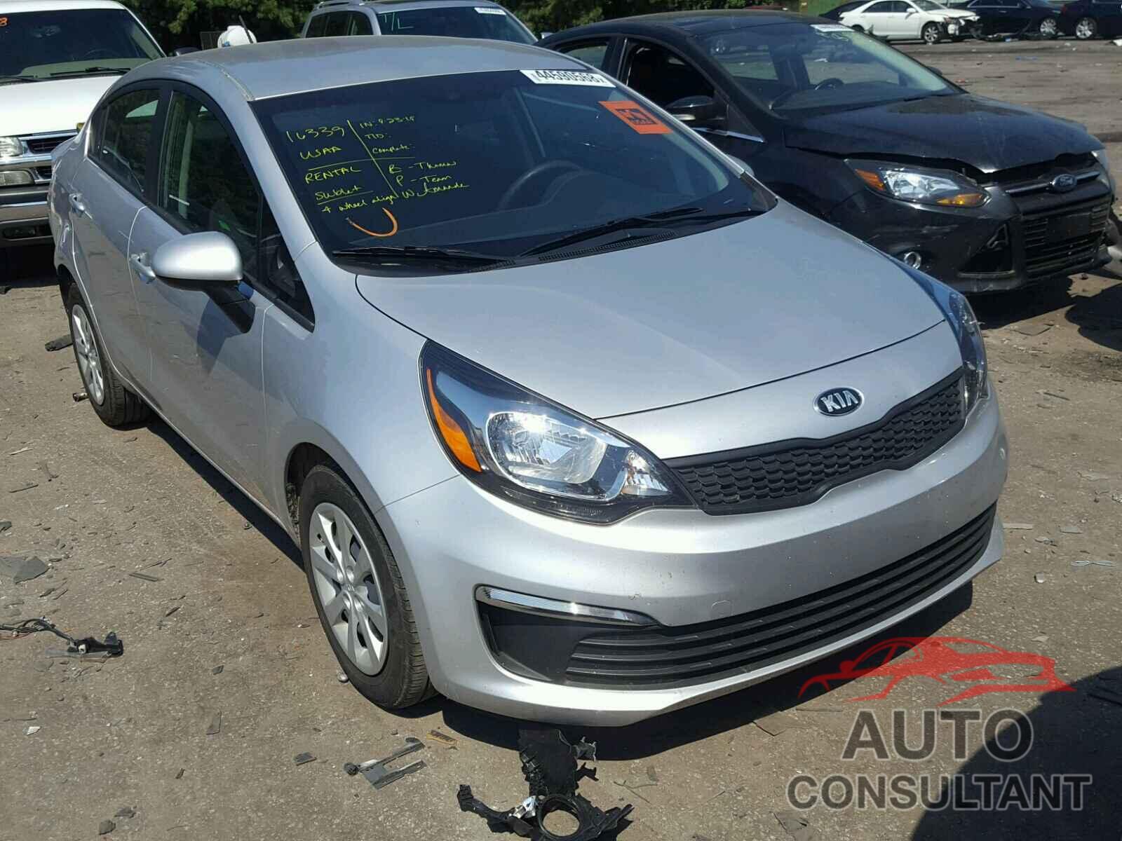 KIA RIO 2017 - KNADM4A3XH6115863