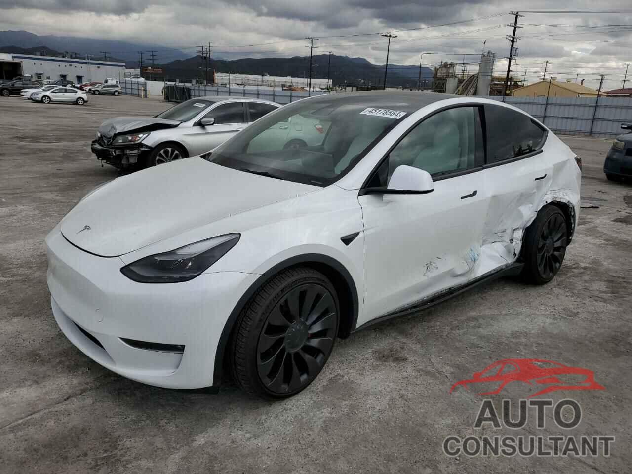 TESLA MODEL Y 2022 - 7SAYGDEF8NF416361