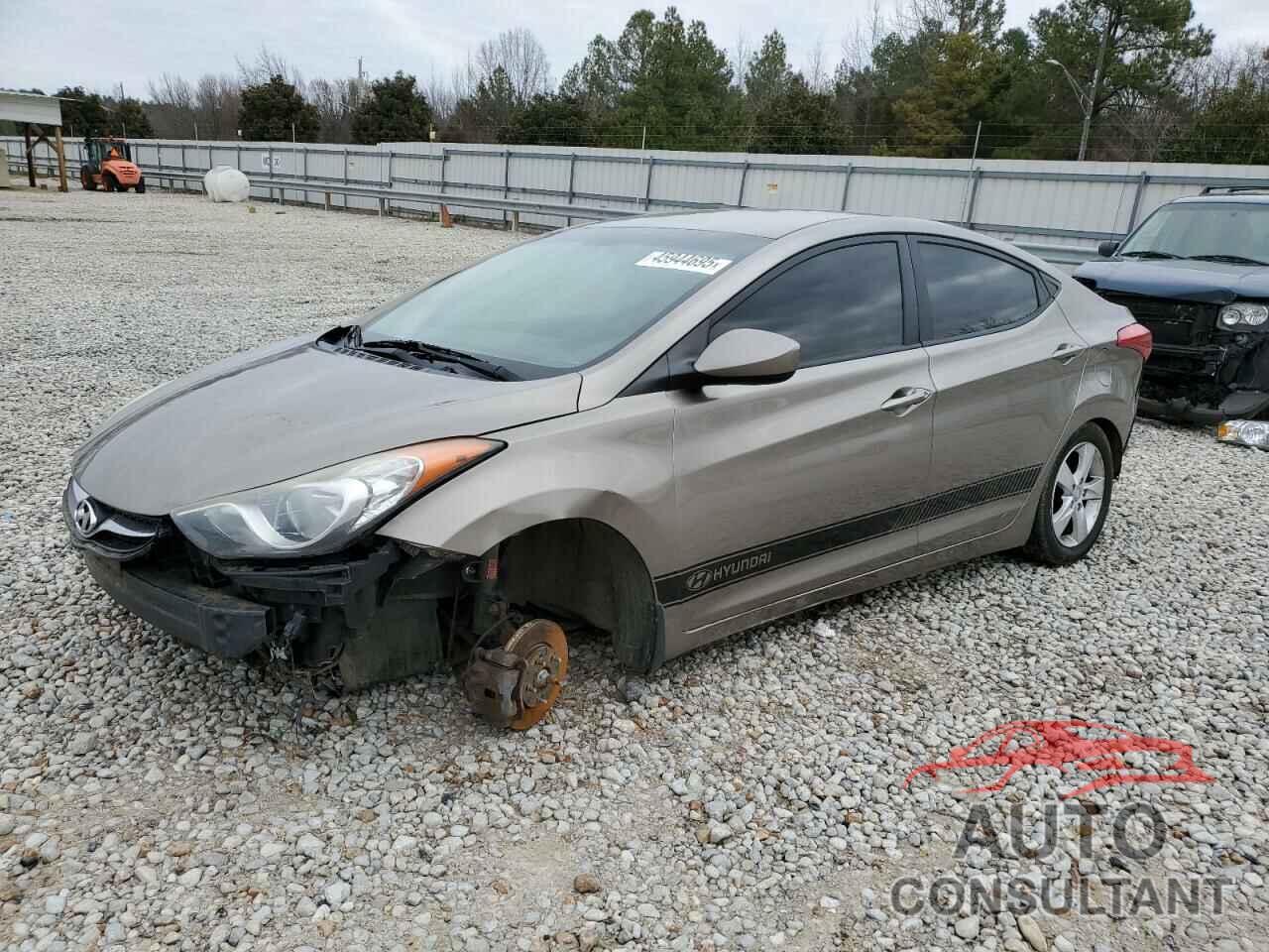 HYUNDAI ELANTRA 2013 - 5NPDH4AE2DH190470
