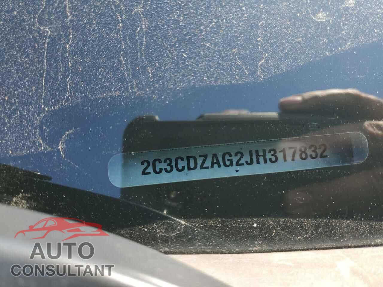 DODGE CHALLENGER 2018 - 2C3CDZAG2JH317832