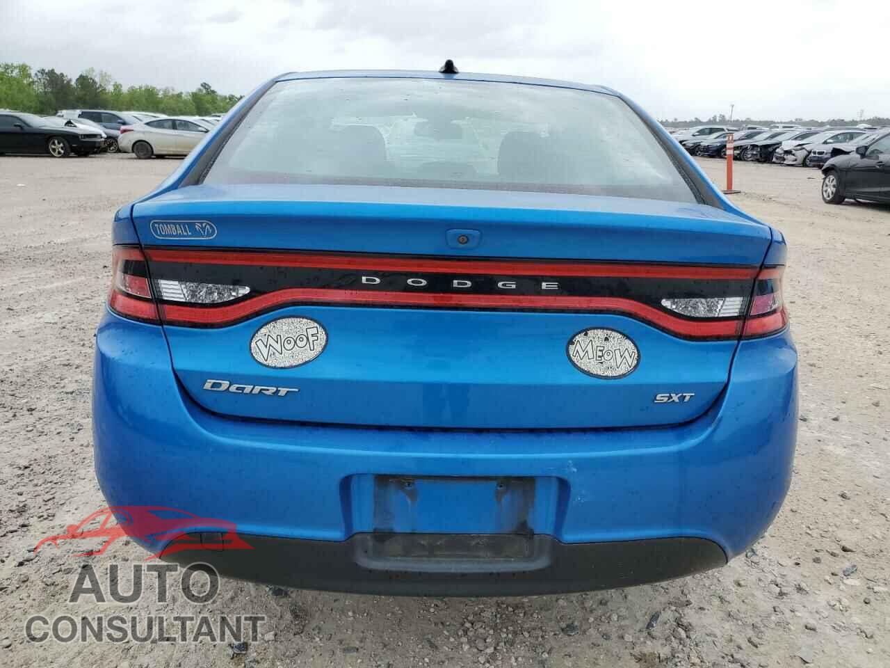 DODGE DART 2015 - 1C3CDFBB7FD363050