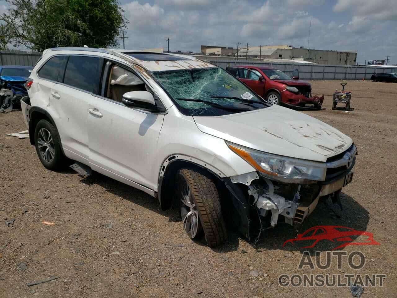 TOYOTA HIGHLANDER 2016 - 5TDKKRFH2GS161512