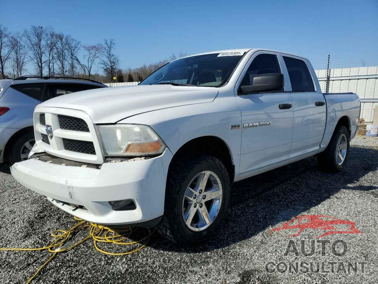 DODGE RAM 1500 2012 - 1C6RD6KT1CS175542