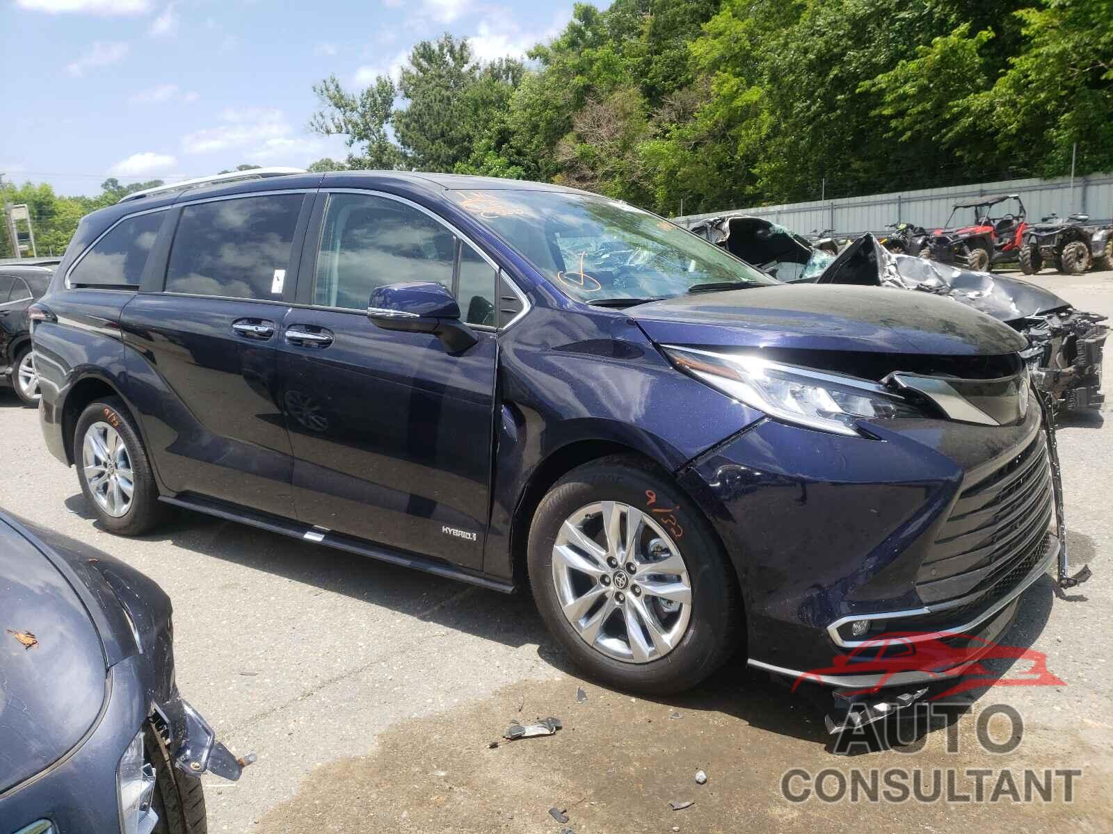 TOYOTA SIENNA 2021 - 5TDZSKFC0MS024655