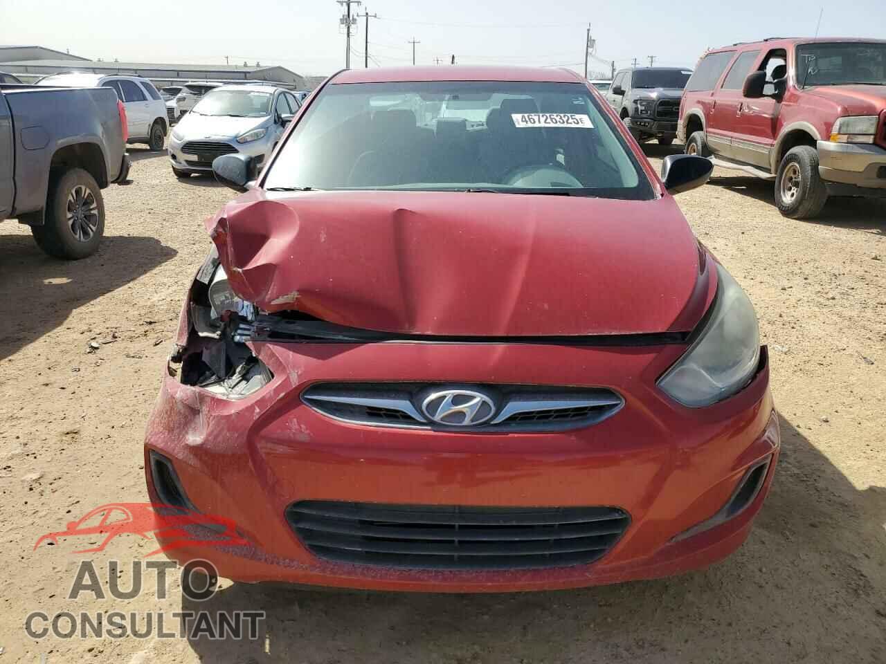 HYUNDAI ACCENT 2014 - KMHCT4AE9EU586957