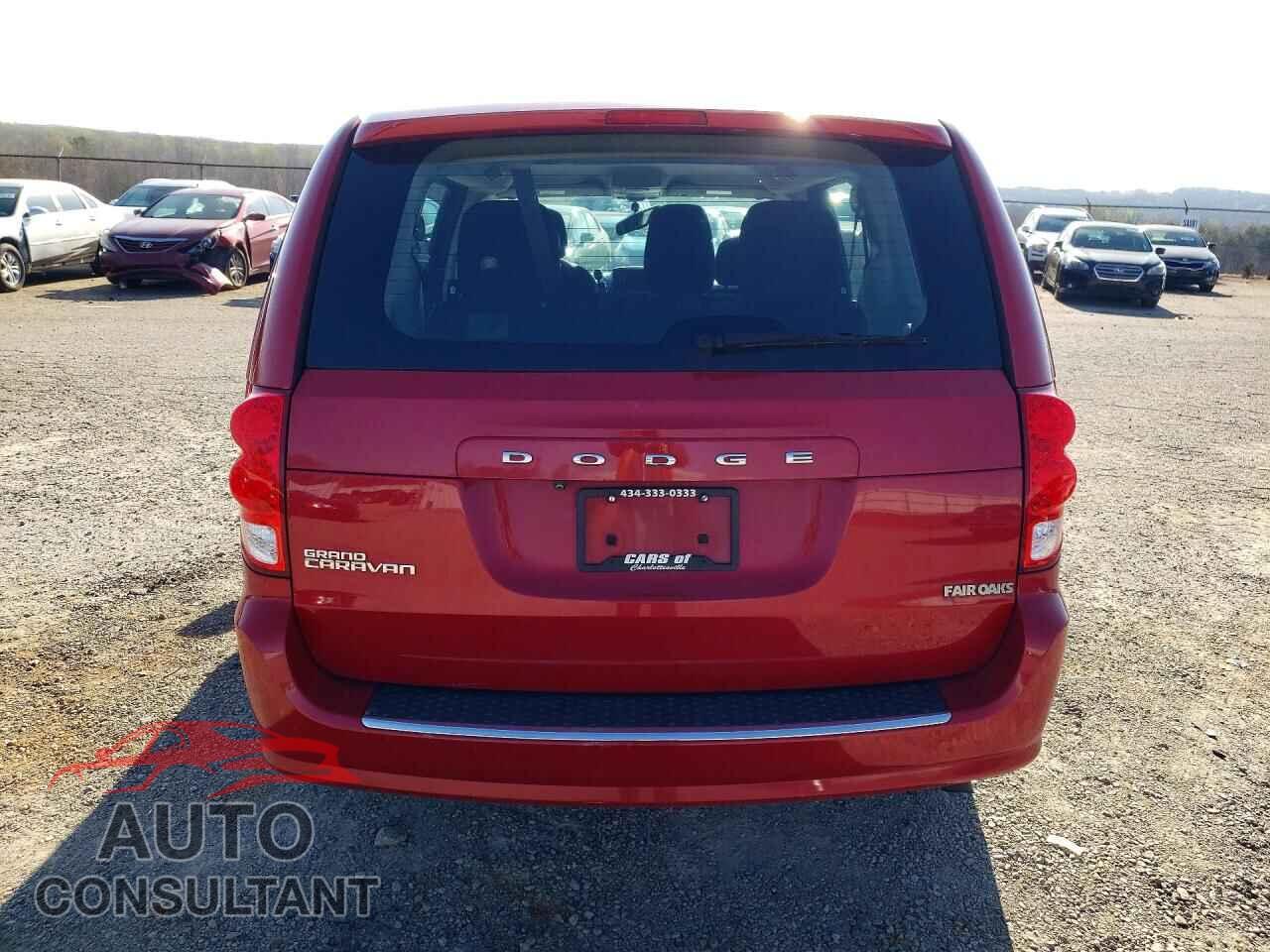 DODGE CARAVAN 2016 - 2C4RDGBG3GR134922
