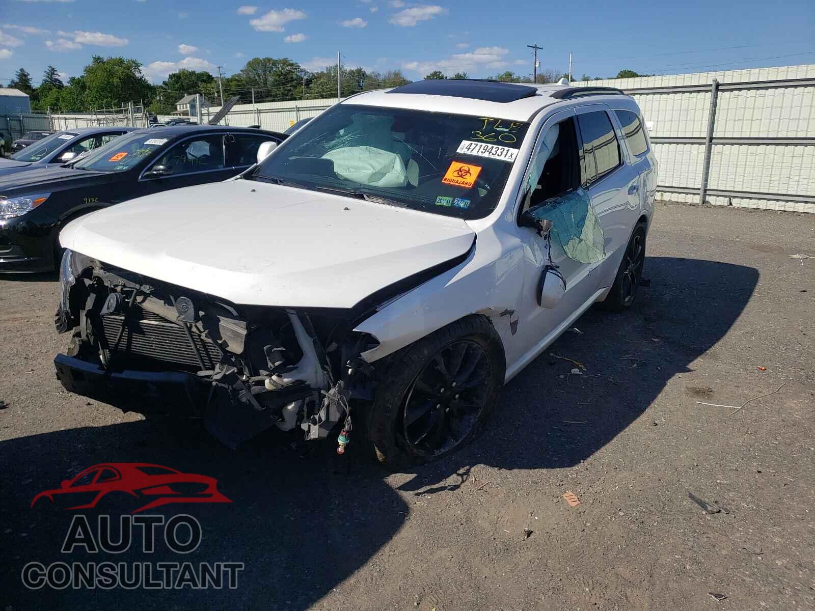 DODGE DURANGO 2017 - 1C4RDJDG8HC766450