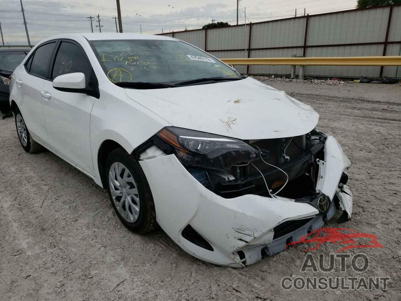 TOYOTA COROLLA 2019 - 5YFBURHE5KP892997