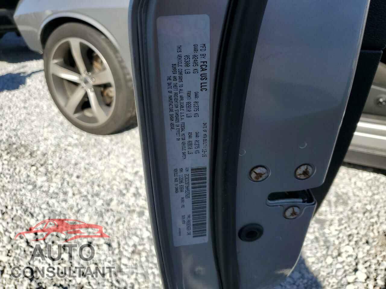DODGE CHALLENGER 2017 - 2C3CDZBT9HH527625