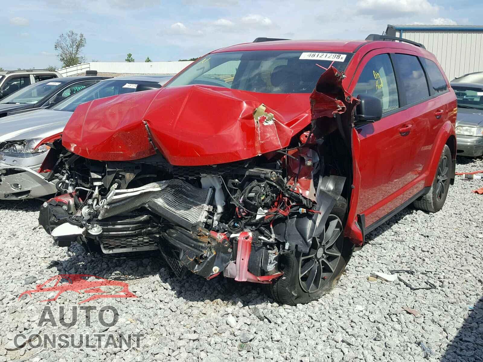 DODGE JOURNEY SE 2017 - 3C4PDCAB3HT709296