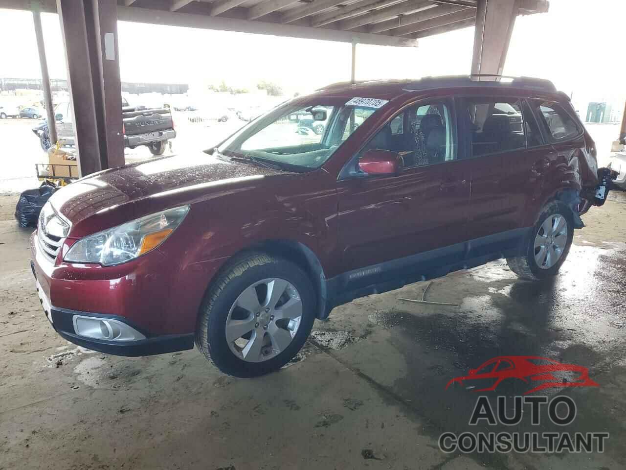 SUBARU OUTBACK 2012 - 4S4BRBGC6C3219022