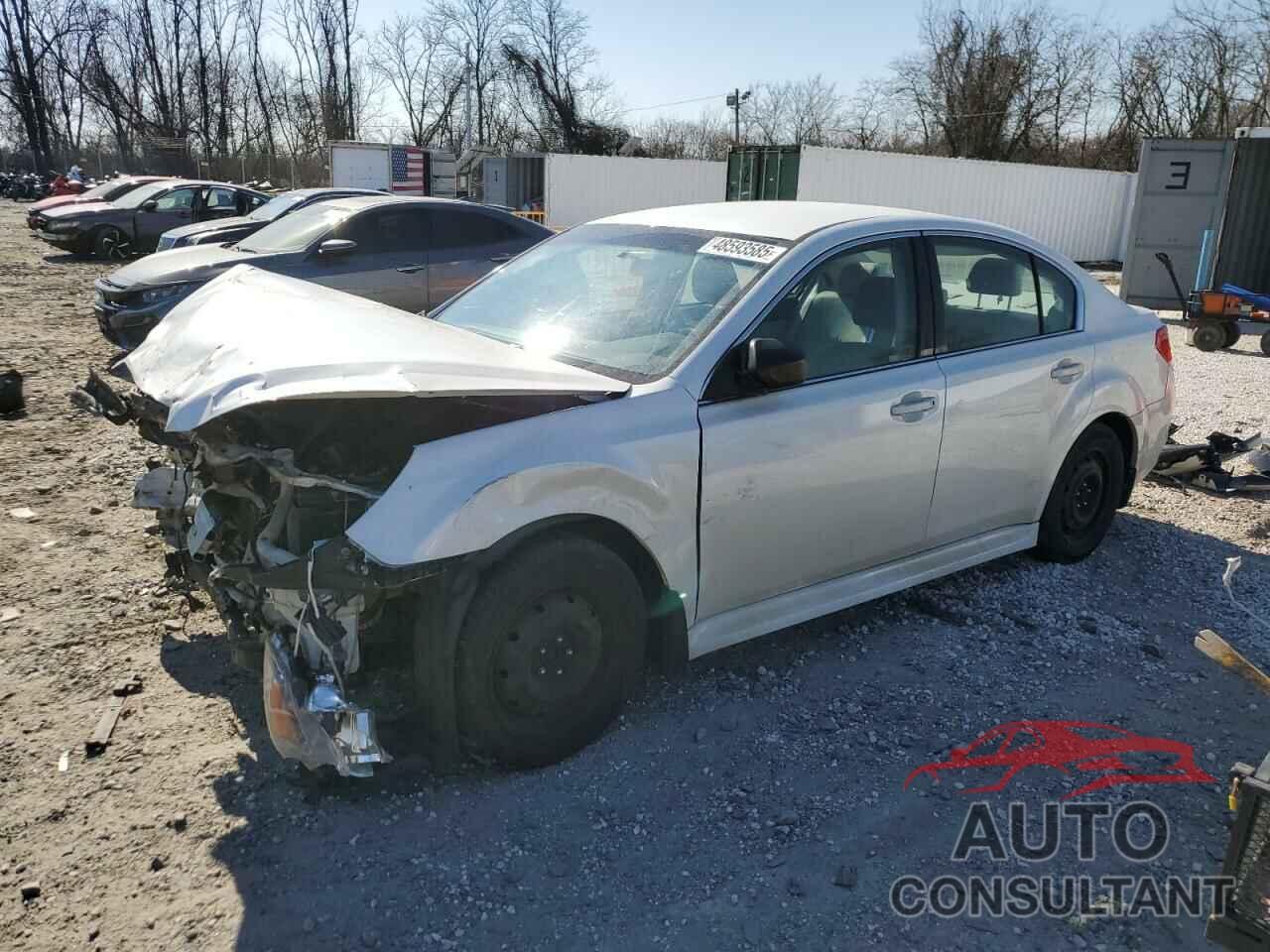 SUBARU LEGACY 2012 - 4S3BMBA67C3008692