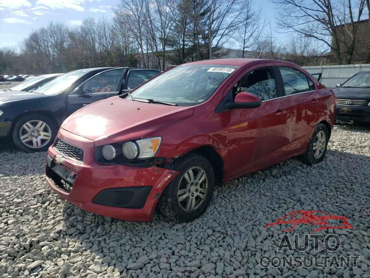 CHEVROLET SONIC 2012 - 1G1JC5SH8C4211514
