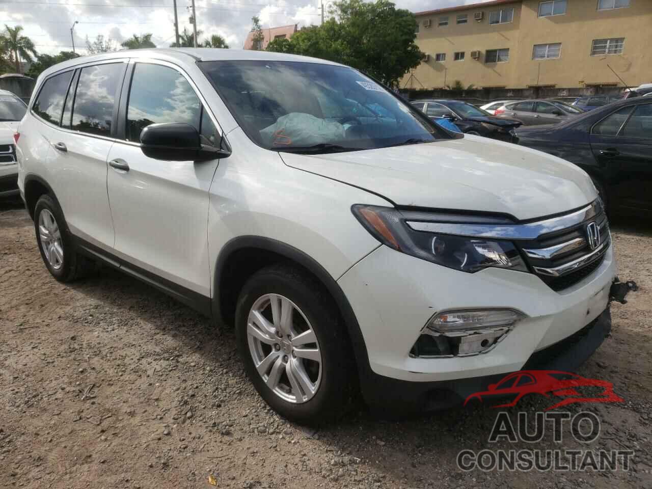 HONDA PILOT 2017 - 5FNYF6H15HB065330
